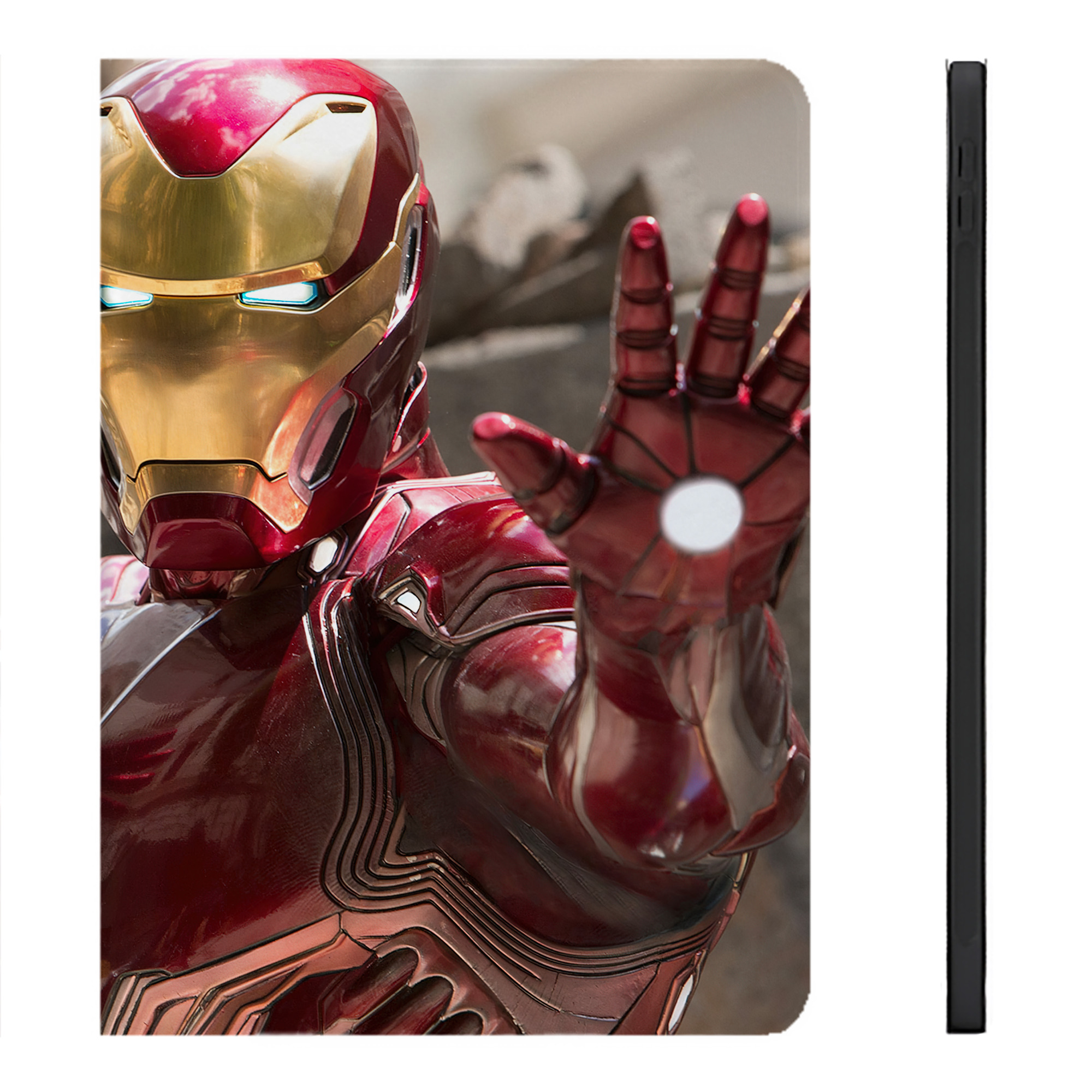 （画像用） アベンジャーズ The Avengers IPadケース ペンホルダー付き ブックスタイルデザイン